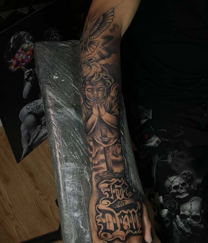tatuagem de destaque do mês